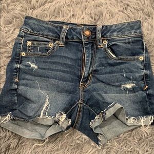 American eagle jean shorts